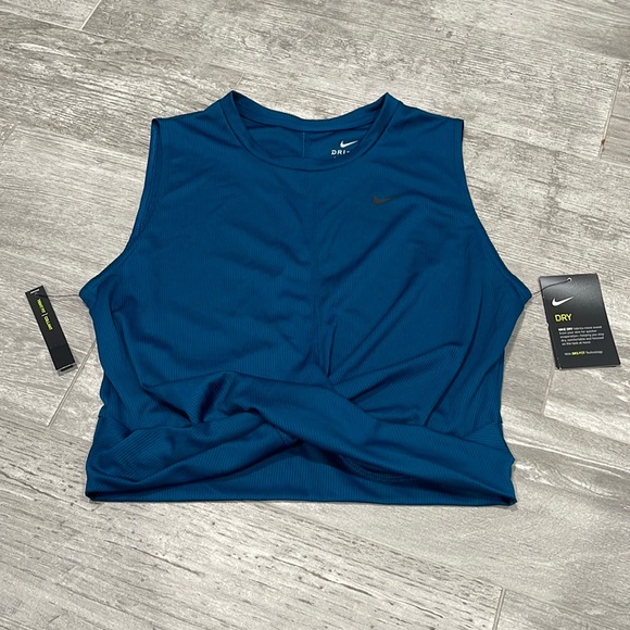 Nike Tops - Nike Dri-FIT Cropped Twist Training Tank Top